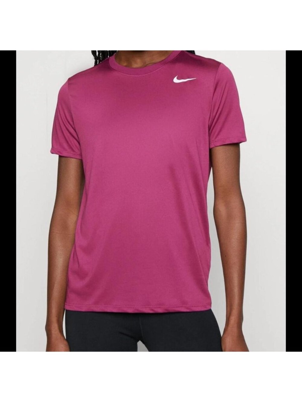 Nike pink Dri-Fit training tee / pump coverSize XS...